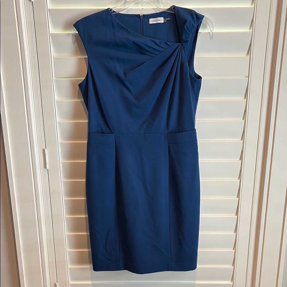 Calvin Klein Women's Blue Dress